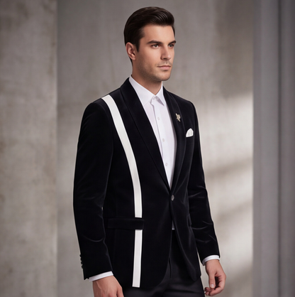 Black Velvet Designer Blazer