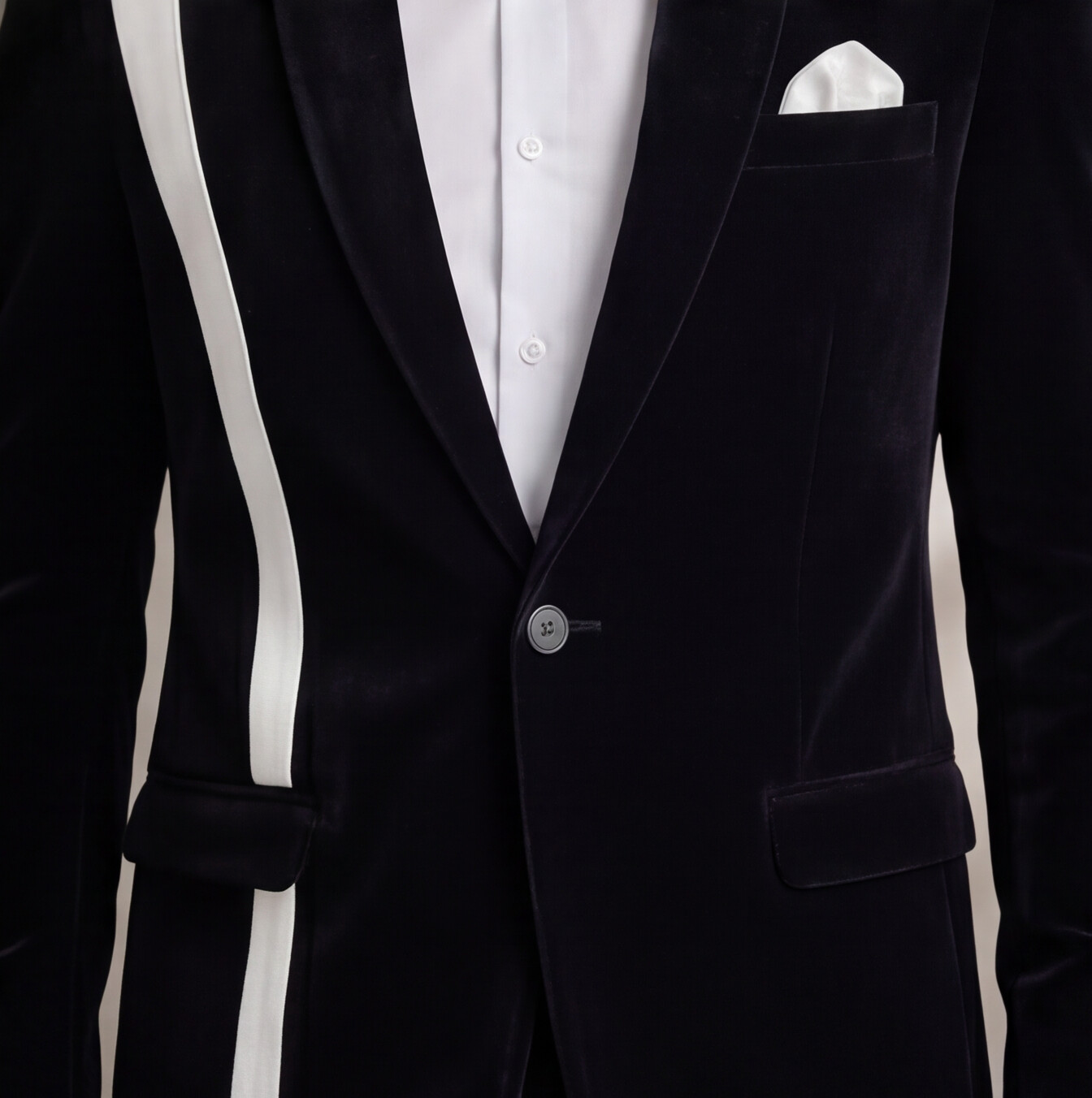 Black Velvet Designer Blazer
