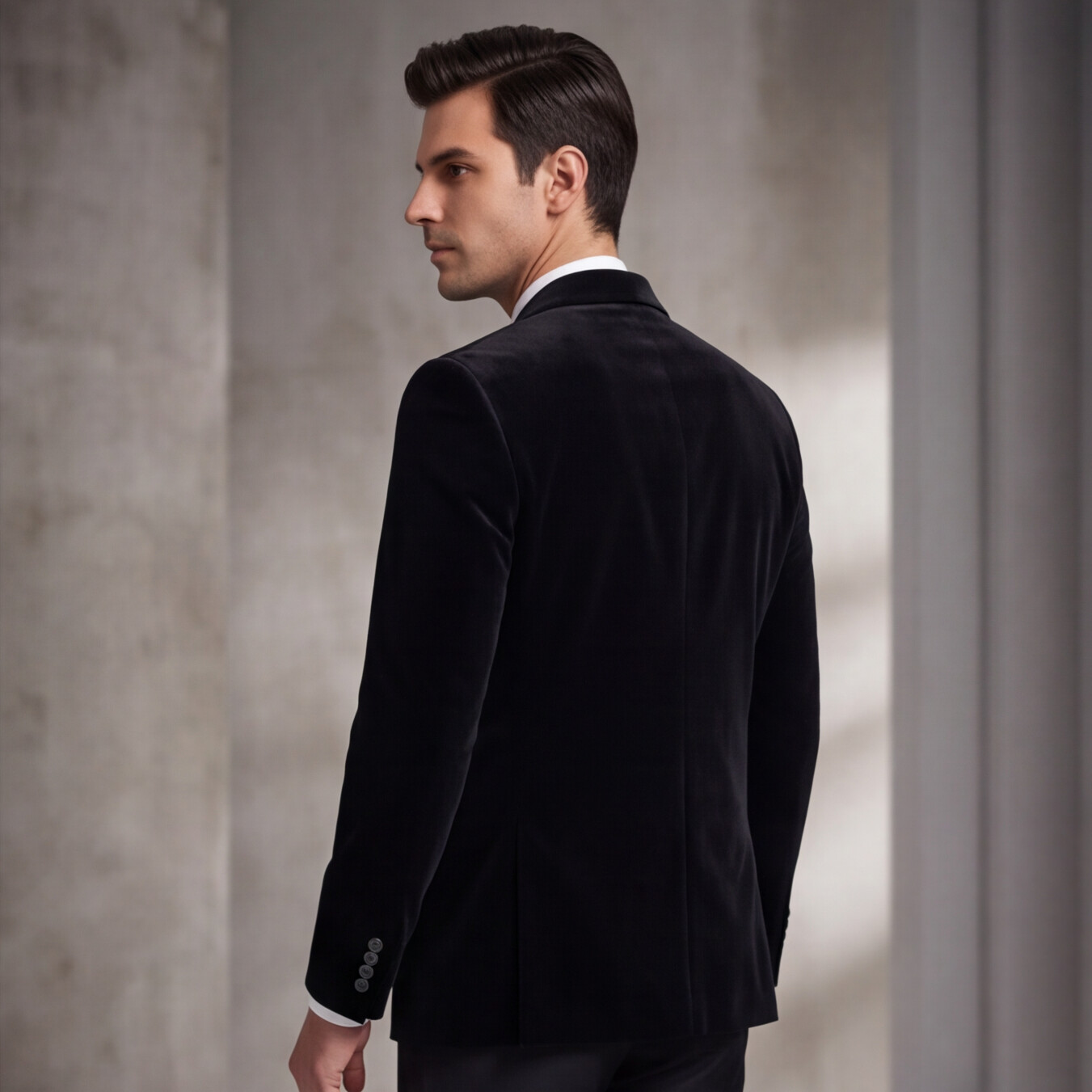 Black Velvet Designer Blazer