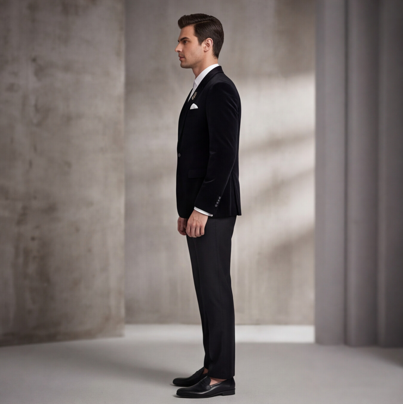 Black Velvet Designer Blazer