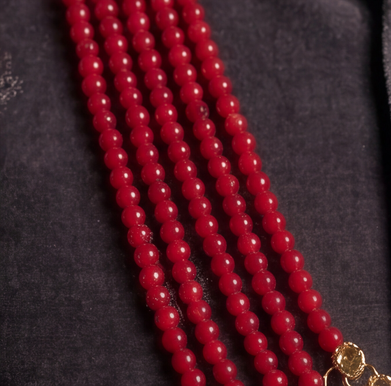 Pink Pearl Layered Men's Necklace