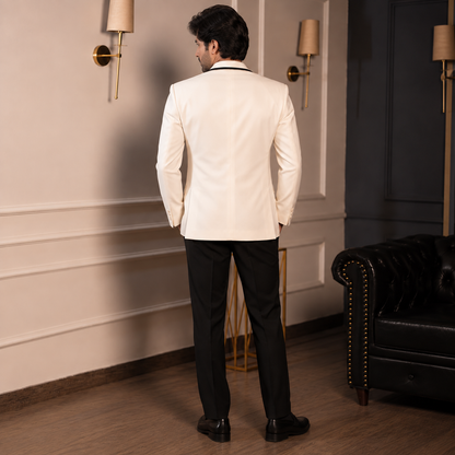 White & Black Designer Blazer