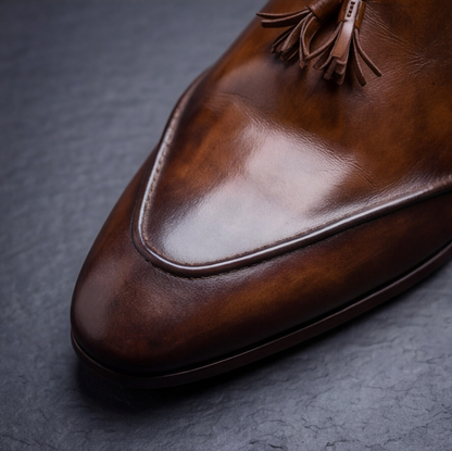 Brown Handmade Peshawari Shoes
